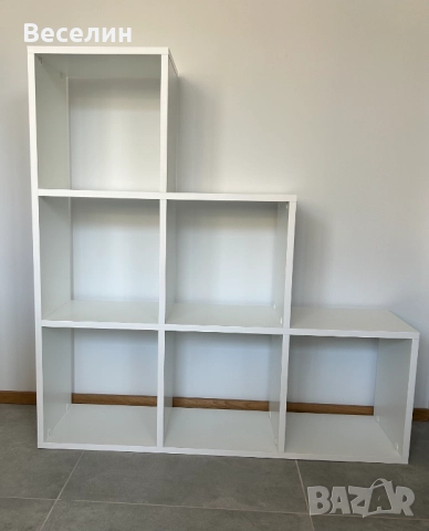 Стъпаловидна етажерка - от 18мм ПДЧ, снимка 2 - Етажерки - 52643859