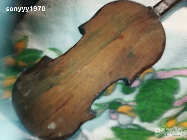 АНТИКА цигулка-стара цигулка за декор 0311210855, снимка 8 - Антикварни и старинни предмети - 34676907