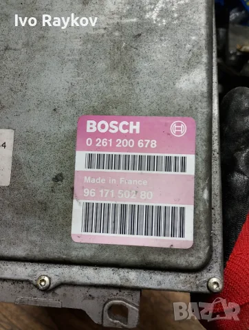 компютър , ECU , PEUGEOT 306 , 405 1.6, BOSCH, 0261200678, 9617150280,, снимка 6 - Части - 56061039