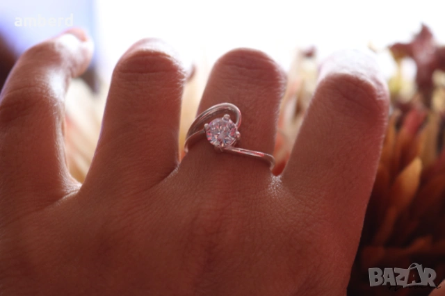 Сребърен пръстен - модел R091, снимка 7 - Пръстени - 53793639