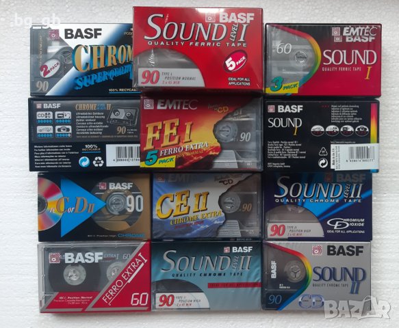 Нови аудиокасети BASF, снимка 1 - Аудио касети - 41169110