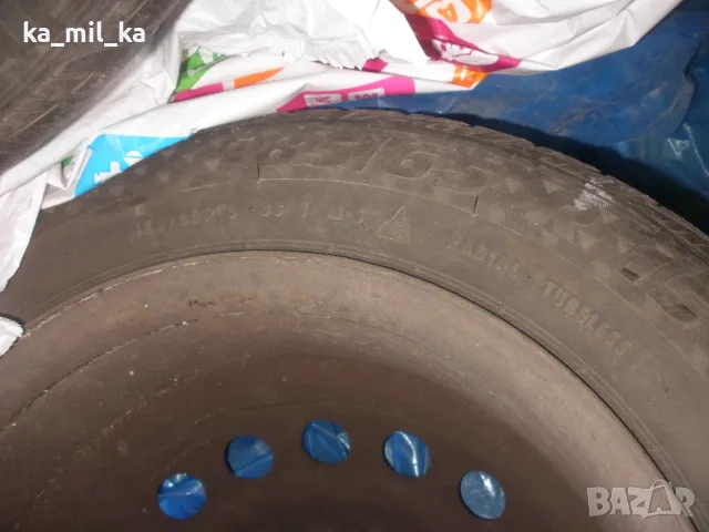 Гуми Зимни с джанти - Sportiva 185 x 65 R15 - 5 бр, снимка 8 - Гуми и джанти - 56151186