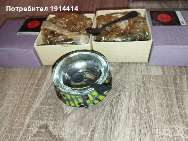 Руски съд за хайвер, снимка 2 - Антикварни и старинни предмети - 50743661