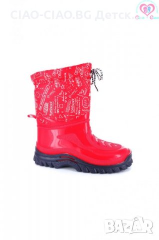 №24-№35, 10лв, Детски гумени ботуши за момиче -% НАМАЛЕНИ -%