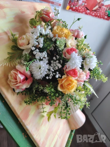 Картина с 3д цветя , снимка 4 - Декорация за дома - 51133991