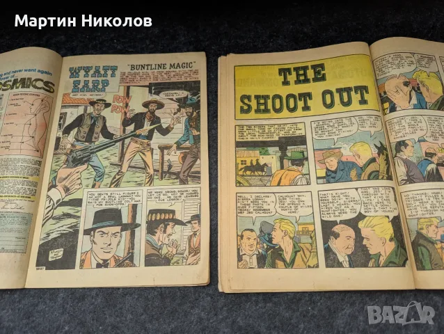 2 броя комикси Gunfighters, Charlton Comics, 1981-1982, снимка 4 - Списания и комикси - 55961757