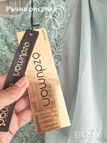 Официална рокля за събитие ,купувана от Истанбул ,с етикет ,нова ,44 номер, снимка 8 - Рокли - 56152431