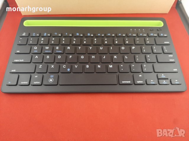  Bluetooth Клавиатура RK908 Двуканална /За Мобилни/Таблети, снимка 2 - Клавиатури и мишки - 34688522