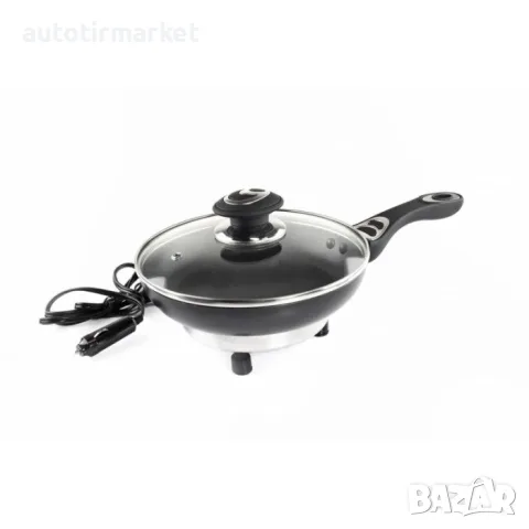 Електрически тиган 12V или 24V 150W Ø 20см с капак, снимка 3 - Аксесоари и консумативи - 56054783