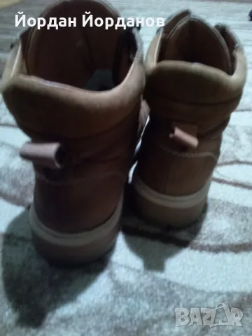 Зимни кожени кубинки, снимка 5 - Дамски боти - 48550932