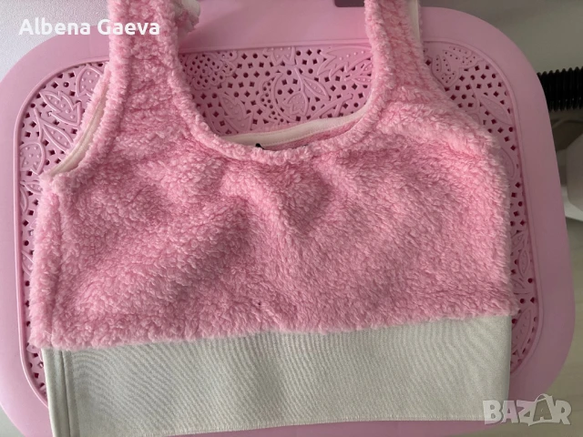 Плюшен топ Pause , снимка 3 - Корсети, бюстиета, топове - 50922456