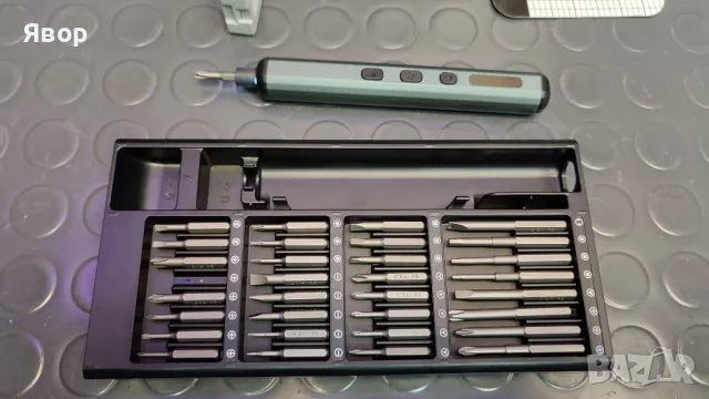 Електрическа супер прецизна отвертка за фина механика, снимка 4 - Друга електроника - 47509296