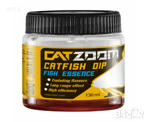 Дип за сом Catzoom Catfish Dip 130 ml ароматизиран дип за сом Catzoom, снимка 2 - Стръв и захранки - 53437279