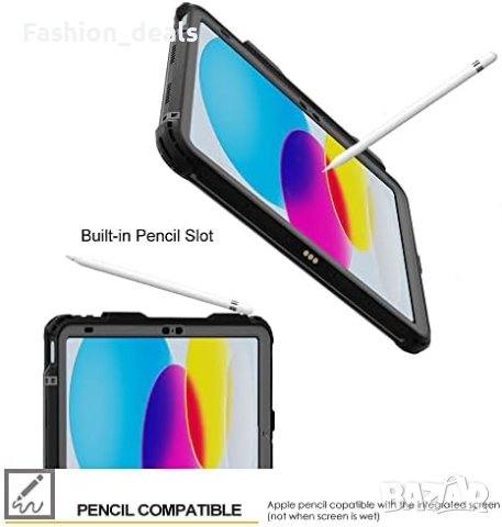 Нов Водоустойчив защитен калъф за таблет iPad 10 2022 10,9 инча Айпад, снимка 8 - Друга електроника - 41284477