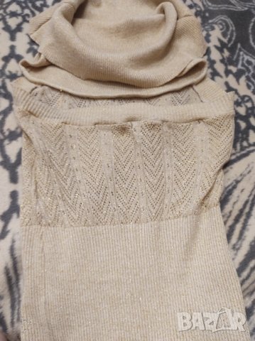 Елегантна блуза с ламе, снимка 3 - Блузи с дълъг ръкав и пуловери - 41364984