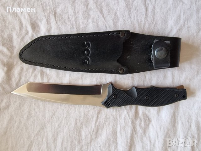 Нов нож SOG Vulcan с фиксирано острие, снимка 6 - Ножове - 41497073