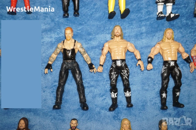 20 Кеч Фигури със забележки Bobby Fish Elite/Undertaker/Rey Mysterio/Lana/The Miz, снимка 5 - Колекции - 51856287