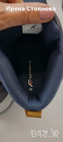 Мъжки зимни боти Runners, син цвят 45, снимка 8 - Мъжки боти - 49270062