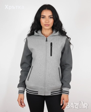 Nike Destroyer - Оригинално дамско вълнено бомбер яке размер M