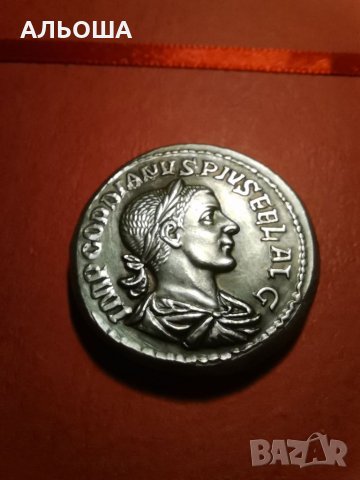 IMP GORDIANVS PIVS FEL AVG. ГОРДИАН -РЕПЛИКА-СУВЕНИР, снимка 2 - Антикварни и старинни предмети - 34531710