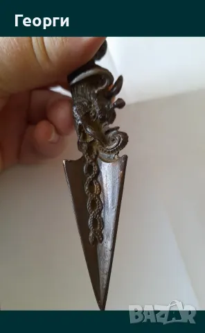 Будистки ритуален нож-1, снимка 8 - Антикварни и старинни предмети - 50125261