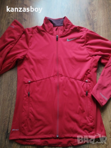 Nike Veste Element Shield Full-Zip - страхотно мъжко горнище КАТО НОВО С, снимка 5 - Спортни дрехи, екипи - 53155742