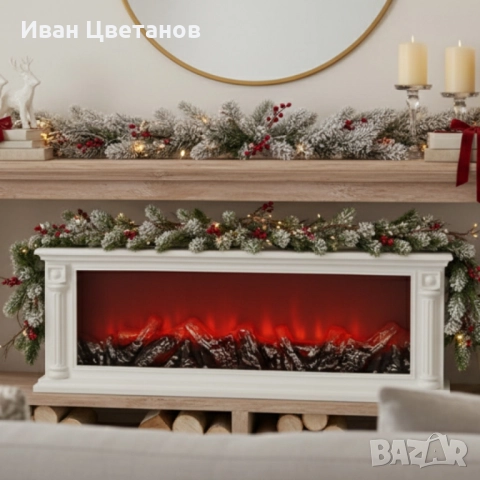 LED камина с ефект на жар – уют и атмосфера без дим и огън