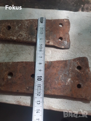 Стари ковани панти за врата порта, снимка 5 - Антикварни и старинни предмети - 53277214