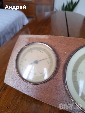 Стари метеорологични уреди, снимка 4 - Антикварни и старинни предмети - 41845231