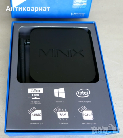 Мини компютър MINIX NEO Z64 с Windows 10, снимка 3 - За дома - 52137802