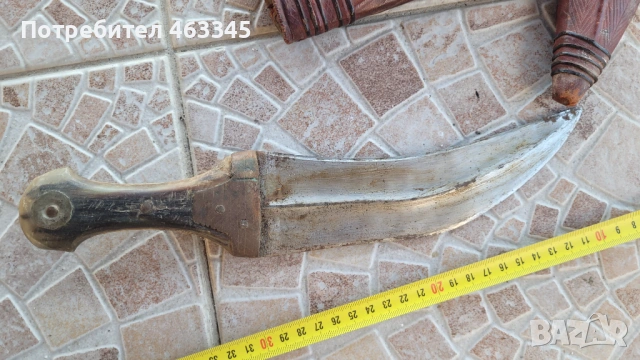 Нож, кама, кинжал, джамбия, снимка 5 - Антикварни и старинни предмети - 53262281