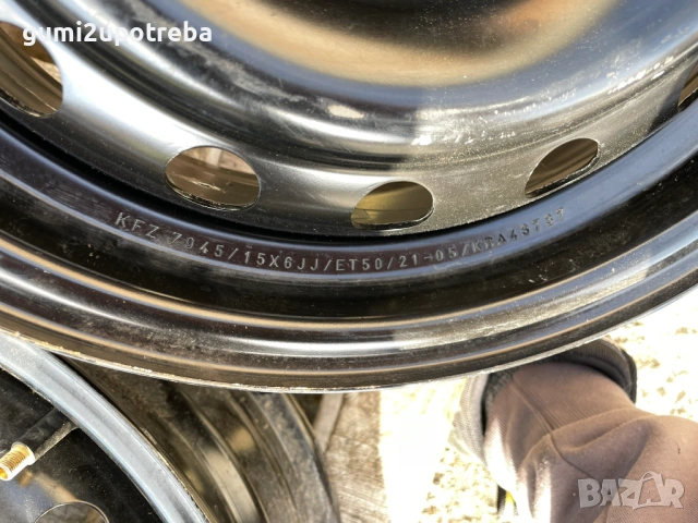 15 цола джанти 5х114,3 Honda Civic 6J et50, снимка 6 - Гуми и джанти - 53012749