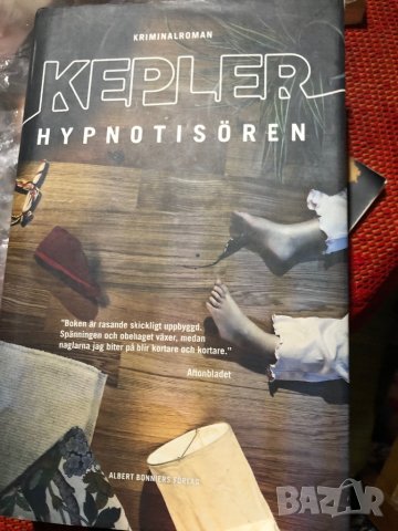 Роман от Ларс Кеплер на шведски език
