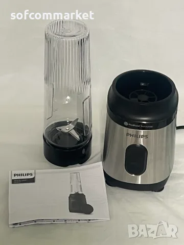 Компактен Блендер Philips Blend & Go HR2671/00 + Гаранция, снимка 3 - Блендери - 55719193