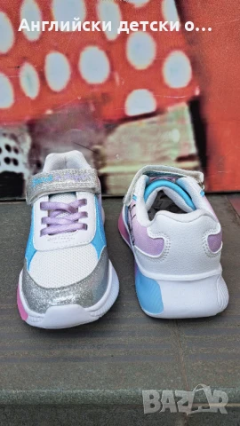 Английски светещи детски оригинални маратонки Stitch , снимка 7 - Детски маратонки - 50464618