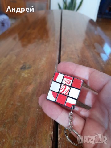 Стар сувенир,ключодържател,кубче за подреждане Кока Кола,Coca Cola #2, снимка 4 - Колекции - 42641882