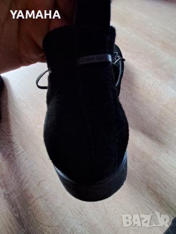 Calvin klein  Мъжки Боти 46. ЕСТЕСТВЕНА КОЖА , снимка 10 - Мъжки боти - 42375432