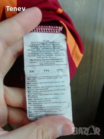 AS Roma 2017/2018 Nike оригинална тениска фланелка Рома 2XL XXL, снимка 8 - Тениски - 42249334