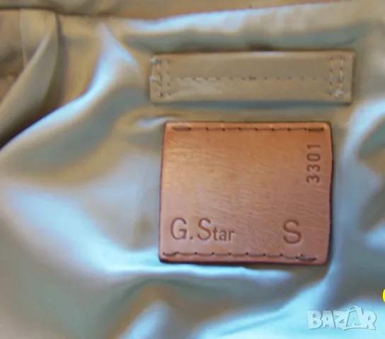 G-star оригинално кожено яке S, снимка 9 - Якета - 55732415