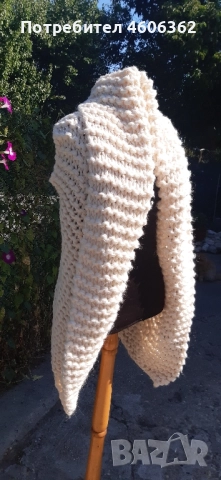 ръчно изплетен елек м размер, снимка 9 - Елеци - 51863919
