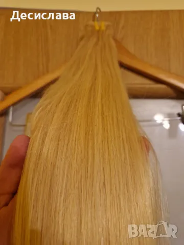 Естествена коса ЛУКС 75 СМ, снимка 8 - Аксесоари за коса - 48147742
