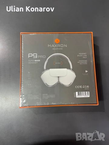 Слушалки P9 PRO , снимка 2 - Безжични слушалки - 56258756