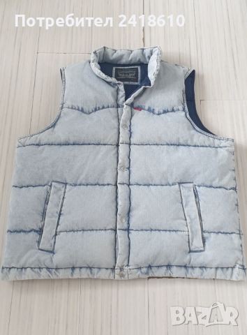 Levis Down Vest Mens Size XL /2XL НОВО! ОРИГИНАЛ Мъжки Пухен Елек!