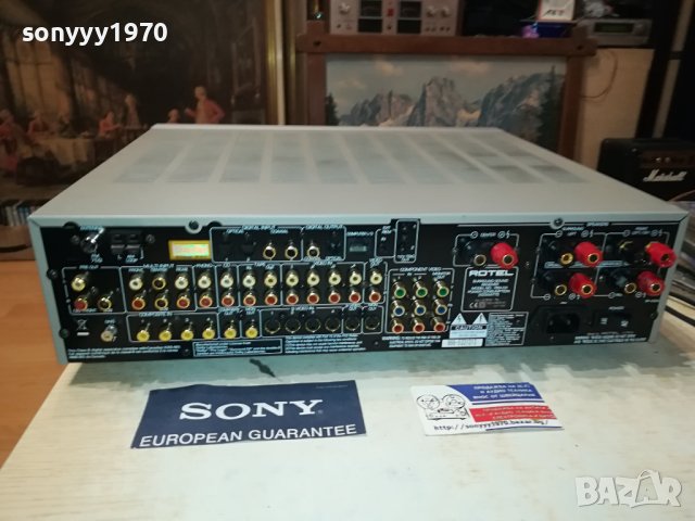 Rotel RSX-03 Surround Sound Receiver-ВНОС SWISS 1309231047L2EK, снимка 11 - Ресийвъри, усилватели, смесителни пултове - 42174622