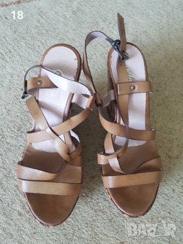 сандали, снимка 5 - Дамски обувки на ток - 41556664