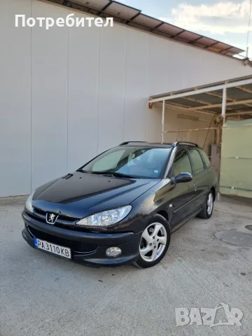 Peugeot 206 SW 1.6 HDI, снимка 9 - Автомобили и джипове - 55826286
