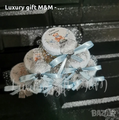 Подаръци за гости, подаръчета за гости, бурканчета с мед, снимка 11 - Подаръци за кръщене - 36079138