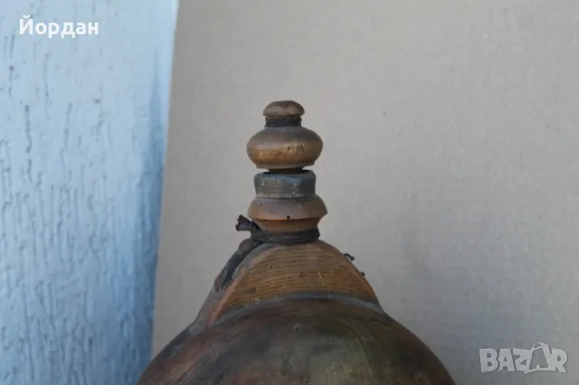 Стара дървена бъклица , снимка 8 - Антикварни и старинни предмети - 50099241