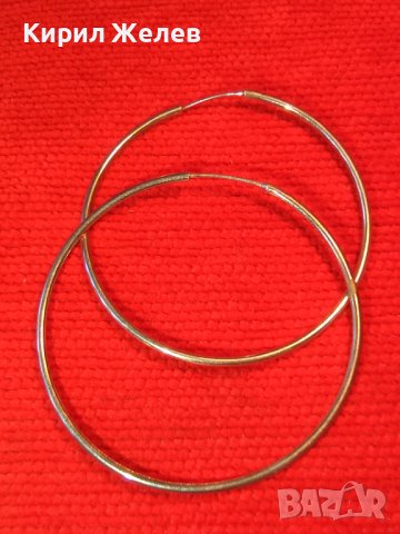 КЛАСИЧЕСКИ СТИЛЕН МОДЕЛ СРЕБЪРНИ ОБЕЦИ ВИСОКА ПРОБА СРЕБРО РЪЧНА МАЙСТОРСКА ИЗРАБОТКА 38746, снимка 11 - Обеци - 41730123