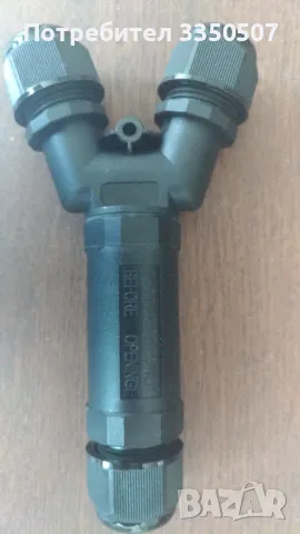 Щуцер/конектор за кабел, водоустойчив IP68 3P и 5P, снимка 3 - Кабели - 48282208